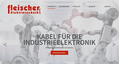 Desktop Screenshot of fleischer-elektrotechnik.de